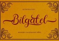 Bilgatel Font - Featured Image