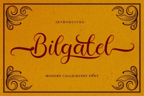 Bilgatel Font - Featured Image