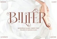 Bilifer Font - Featured Image
