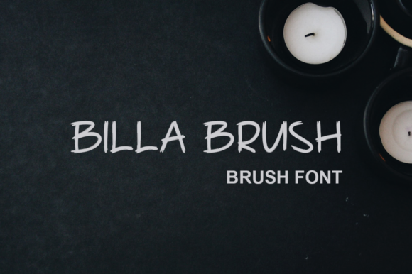 Billa Brush Font - Featured Image