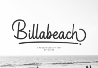 Billabeach Font - Featured Image