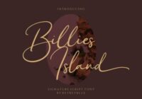 Billies Island Font - Featured Image