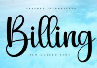 Billing Font - Featured Image