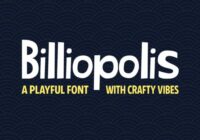 Billiopolis Font - Featured Image