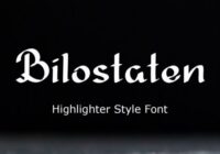 Bilostaten Font - Featured Image
