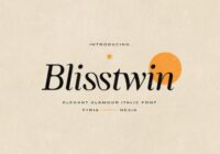Bilsstwin Font - Featured Image