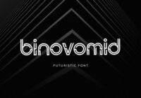 Binovomid Font - Featured Image