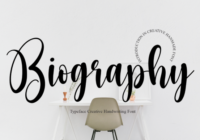 Biography Font - Featured Image