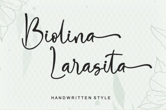 Biolina Larasita Font - Featured Image