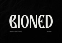 Bioned Font - Featured Image