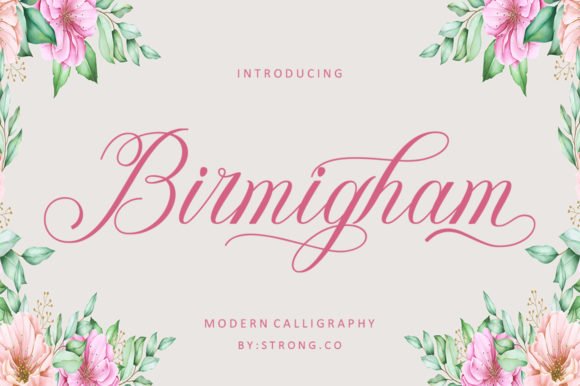Birmigham Font - Featured Image