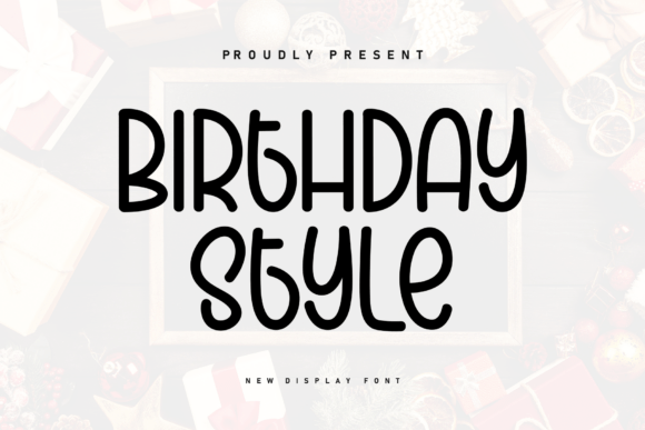 Birthday Style Font - Featured Image