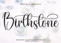 Birthstone Font - Featured Image