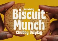 Biscuit Munch Font - Featured Image