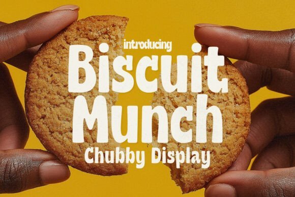 Biscuit Munch Font - Featured Image