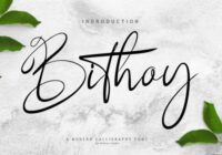 Bithoy Script Font - Featured Image
