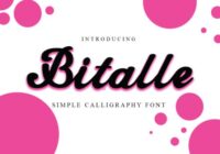 Bittale Font - Featured Image