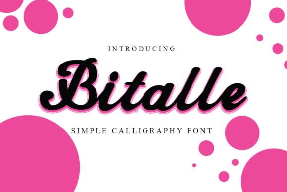 Bittale Font - Featured Image