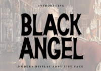 Black Angel Font - Featured Image