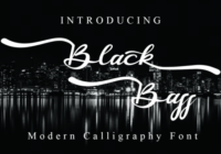 Black Bass Font - Featured Image