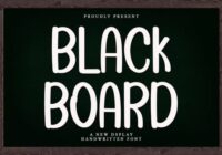 Black Board Font - Featured Image