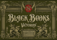 Black Books Victorian Font - Featured Image