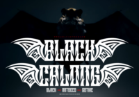 Black Calong Font - Featured Image