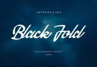 Black Fold Font - Featured Image