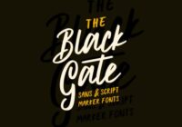 Black Gate Font - Featured Image