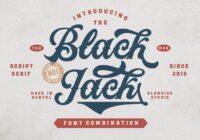 Black Jack Display Font - Featured Image