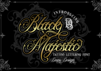Black Majestic Font - Featured Image
