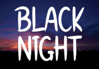Black Night Font - Featured Image