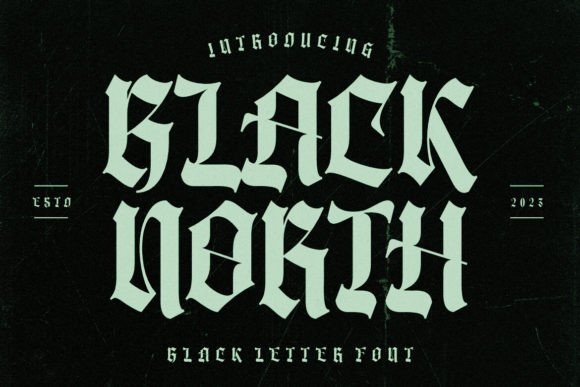 Black North Font - Featured Image