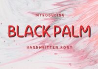 Black Palm Font - Featured Image