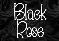 Black Rose Font - Featured Image