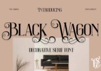 Black Wagon Font - Featured Image