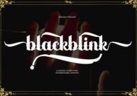 Blackblink Font - Featured Image