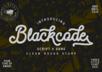 Blackcode Font - Featured Image