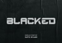 Blacked Font - Featured Image