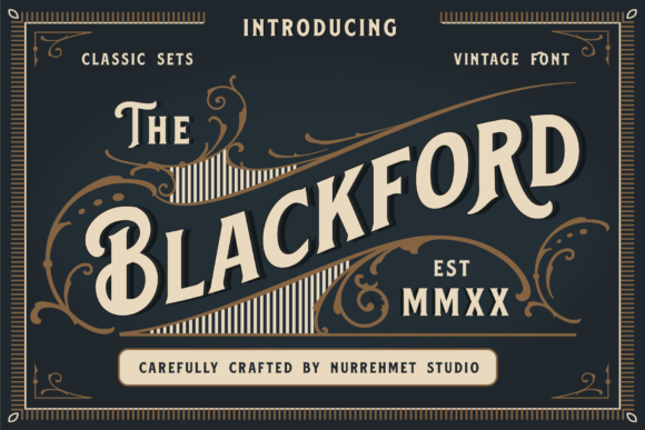 Blackford Font - Featured Image