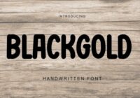 Blackgold Font - Featured Image