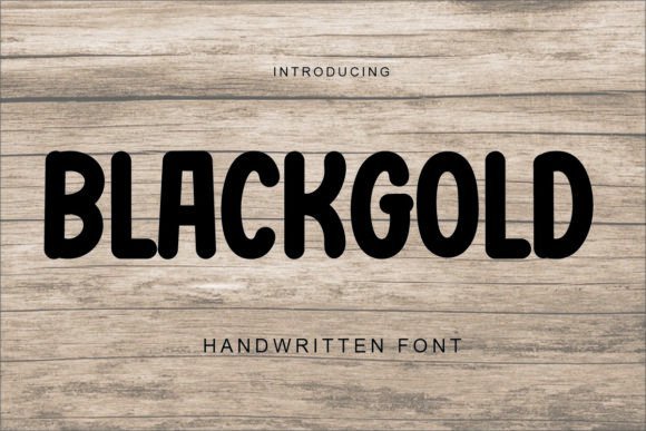 Blackgold Font - Featured Image