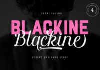 Blackine Font - Featured Image