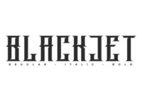 Blackjet Font - Featured Image