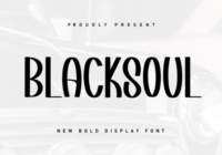 Blacksoul Font - Featured Image