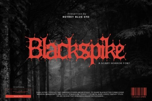 Blackspike Font - Featured Image