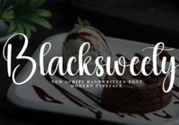 Blacksweety Font - Featured Image