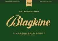 Blagkine Font - Featured Image