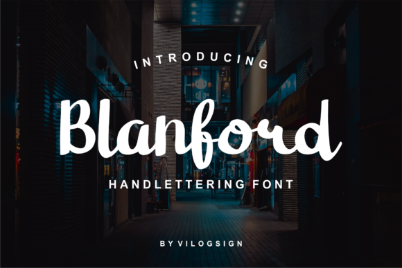 Blanford Font - Featured Image