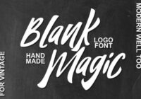 Blank Magic Font - Featured Image